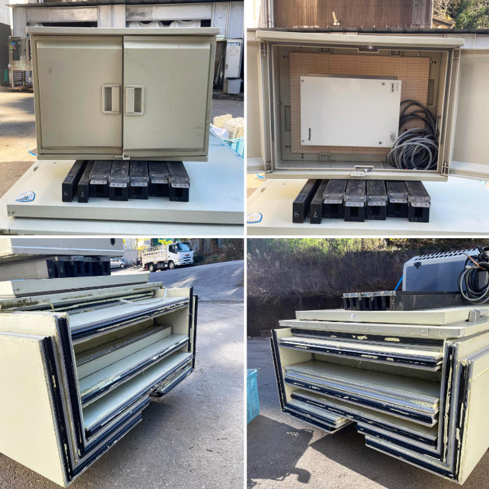 中古｜プレハブ冷蔵庫 1坪 外機：PCU-SK100MU 内機：PCU-SK100ME パナソニック 2015年 冷蔵庫 業務用 ｜動産王｜千葉｜送料無料