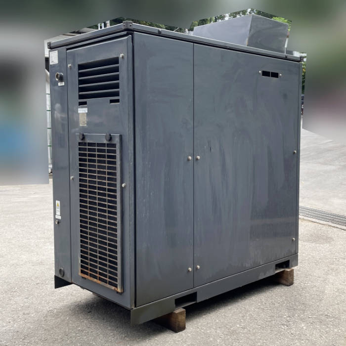 中古|コンプレッサー SMS15EVD-E AIRMAN スクリュ回転形1段圧縮油冷式 室外設置型 空気圧縮機 |動産王|千葉|送料無料