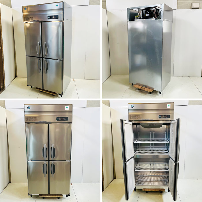 中古｜縦型冷蔵庫 HR-90NAT-ML ホシザキ 2023年 ワイドスルー 4枚扉 業務用 ｜動産王｜北海道｜引取｜送料別