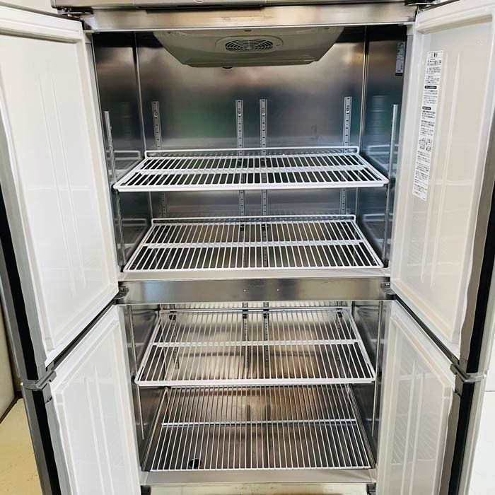 中古｜縦型冷蔵庫 HR-90NAT-ML ホシザキ 2023年 ワイドスルー 4枚扉 業務用 ｜動産王｜北海道｜引取｜送料別