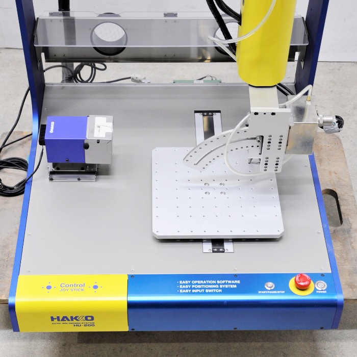 中古|自動はんだ付けシステム HU-200 HAKKO 2018年 はんだ付けロボットシステム |動産王|大阪|送料無料