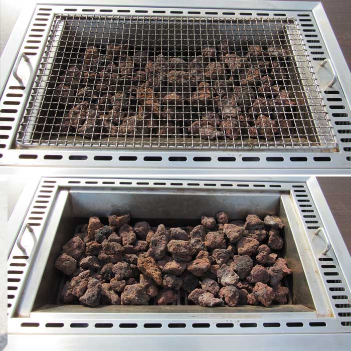 【中古】浜焼きロースターテーブル DX-36 山岡金属工業 2012年式 LPガス   現状渡し【動産王】仙台★引取限定