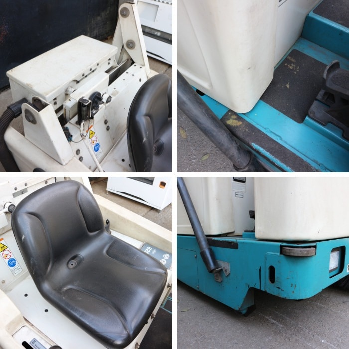【中古】 乗車型スイーパー 6200 バッテリー式 テナントカンパニー 2012年 自動床洗浄機 ワンパス 【動産王】千葉☆送料無料