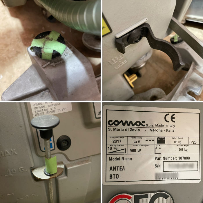 【中古】 床洗浄機 業務用 ANTEA50BTO リンレイ 20インチスクエア型 自動式 【動産王】千葉☆送料無料