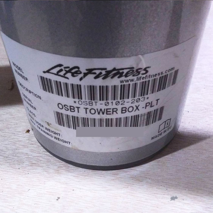 【中古】バイセップ・カール/トライセップ・プッシュダウン OSBT ライフフィットネス 2013年頃 ジム エクササイズ フィットネスマシン【動産王】千葉★引取限定