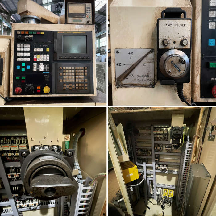 中古｜CNC旋盤 GKP-350NC-A コンドウ 2007年 円筒研削盤 旋盤機械 ｜動産王｜千葉｜引取｜送料別