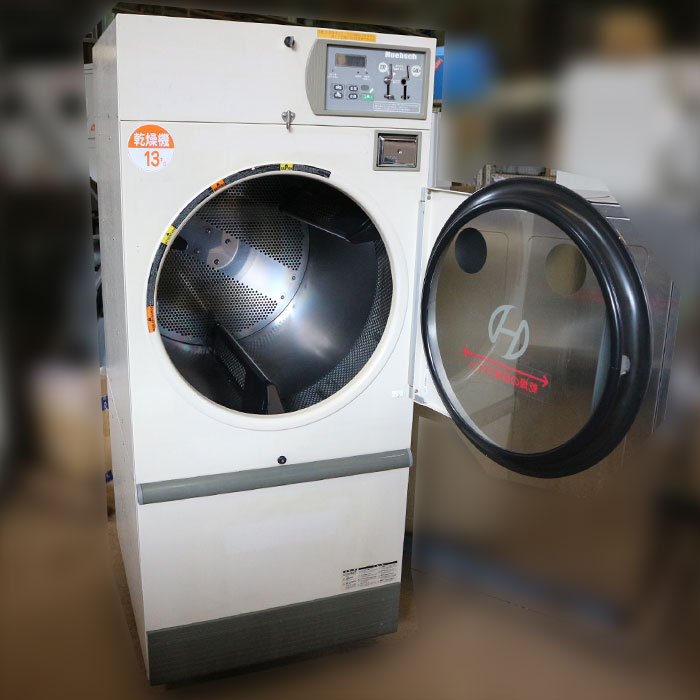 【中古】 コイン式 乾燥機 13kg LPガス JT0270SRGNCL001 ALLIANCE LAUNDRY ランドリー 業務用 東日本専用 【動産王】千葉☆送料無料