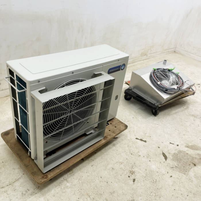 【中古】 プレハブ冷却ユニット（ユニットのみ) 内)HUS-6RE-E 外)HUS-6RA-UC ホシザキ 2022年 ユニット 【動産王】千葉☆送料無料