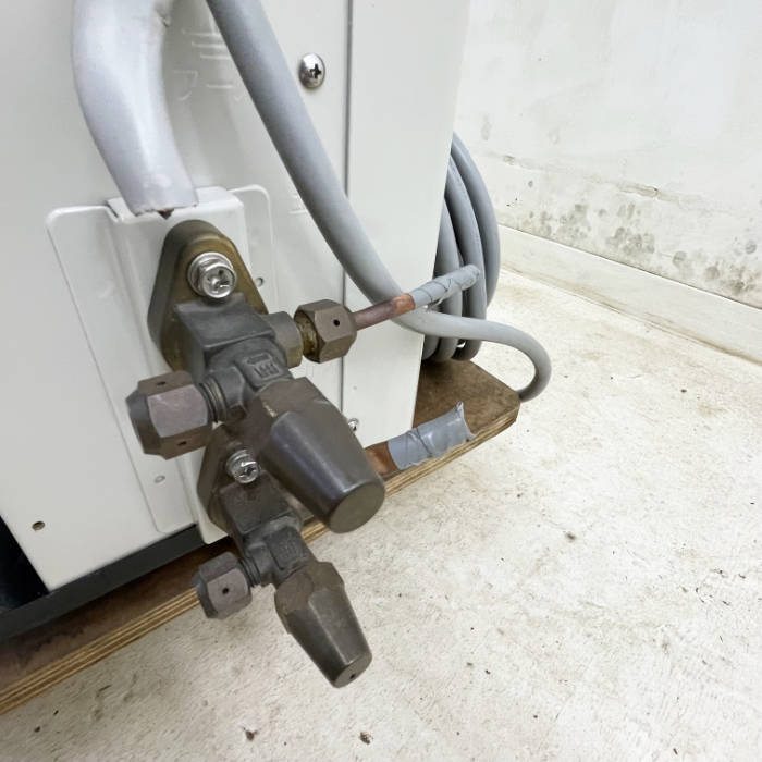 【中古】 プレハブ冷却ユニット（ユニットのみ) 内)HUS-6RE-E 外)HUS-6RA-UC ホシザキ 2022年 ユニット 【動産王】千葉☆送料無料