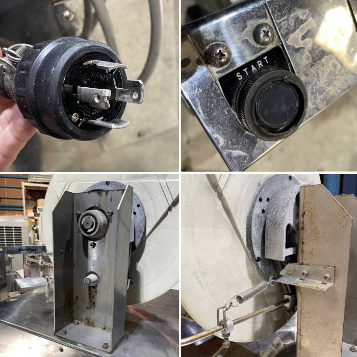 【中古】 自動梱包機 AQ-7M ストラパック 横型水産用 ボディ：ステンレス 【動産王】愛知☆送料無料