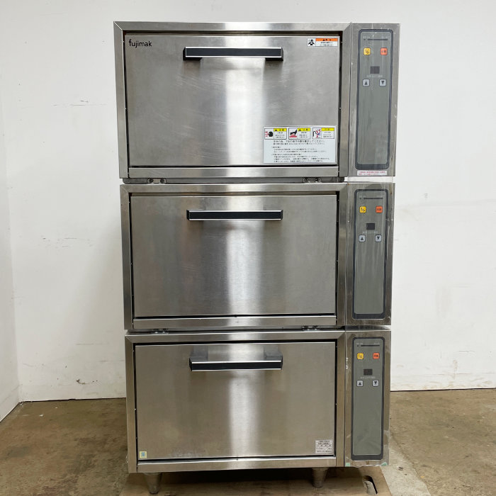中古|自動炊飯器 7kg×3 FRC21FA フジマック 2020年 業務用 標準タイプ ガス式 都市ガス |動産王|千葉|送料無料