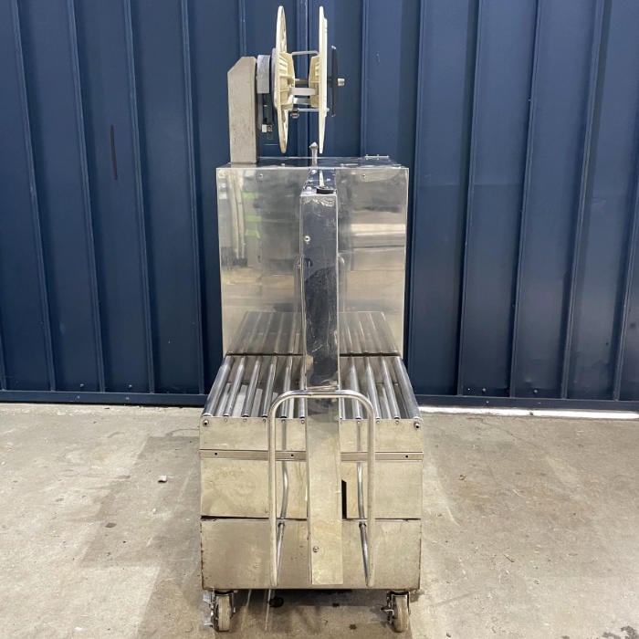 中古】 自動梱包機 AQ-7M ストラパック 横型水産用 ボディ
