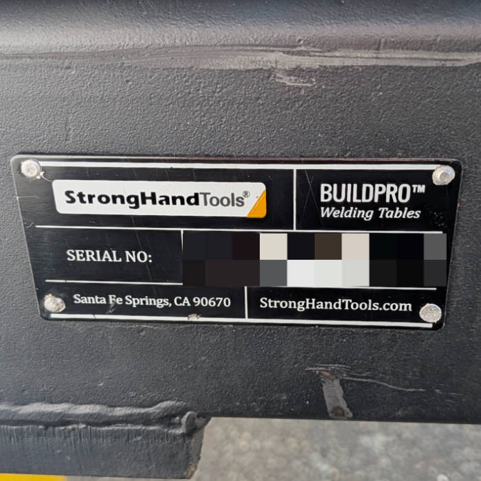 中古｜WeldingTables StrongHandTools 作業台 BUILDPRO 溶接台 ｜動産王｜福岡｜送料無料