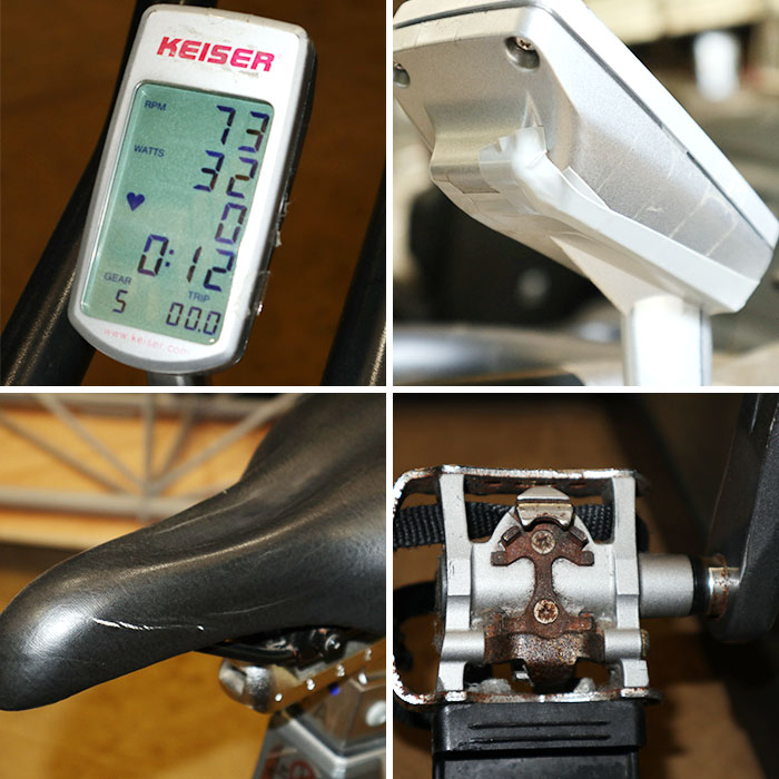 【中古】 インドアサイクル m3 カイザー KEISER 2010年 スピンバイク フィットネスマシン【動産王】千葉★引取限定