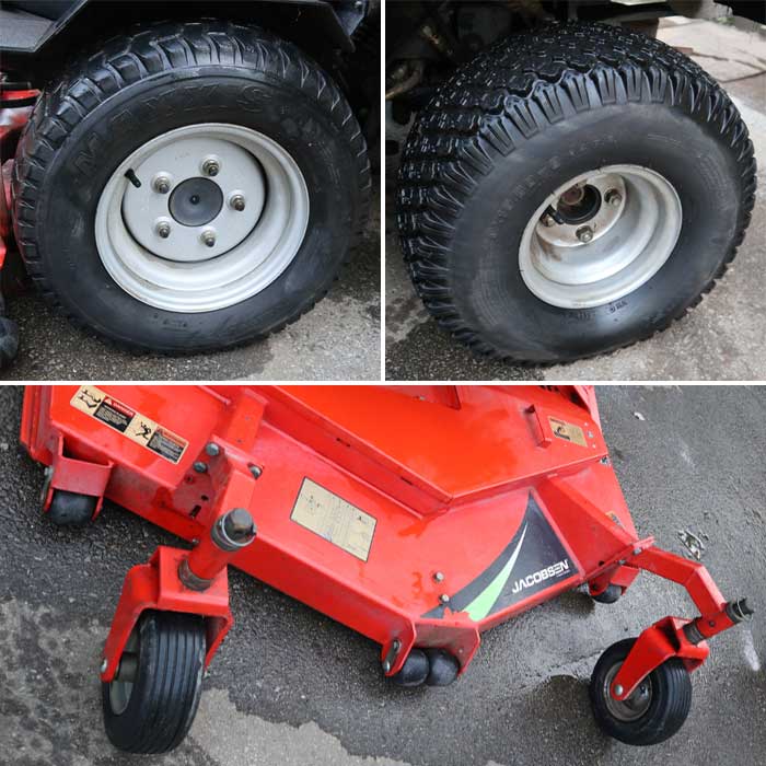 芝刈機 業務用 大型 HR6010 ジャコブセン JACOBSEN 1143.7h エンジン式 軽油 現状渡し｜中古｜動産王｜送料無料｜千葉 中古芝刈機 業務用 大型 HR6010 ジャコブセン JACOBSEN