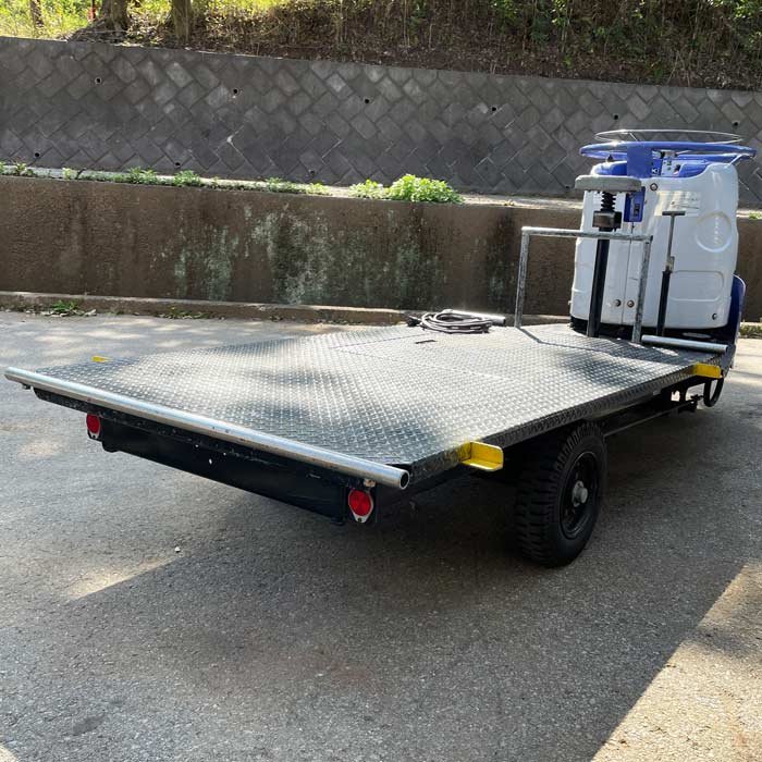 中古｜ターレットトラック MOTORUC 富士重工業 2009年頃 運搬車 搬荷役 搬送台車 キャリーカー 場内 ｜動産王｜千葉｜引取｜送料別