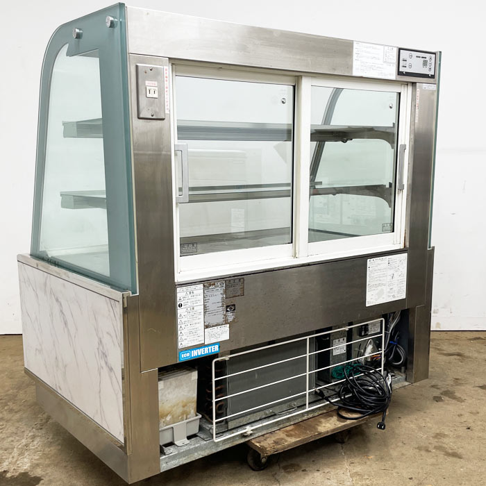 中古｜冷蔵ショーケース TCR401-EC 大和冷機 2018年 対面 ダイワ ケーキケース 幅1200 ｜動産王｜千葉｜送料無料