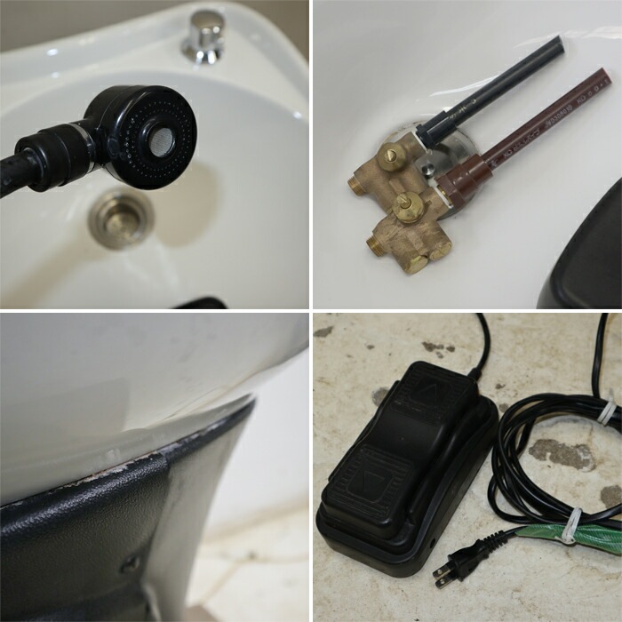 【中古】電動シャンプーイス シャンプーボールスタンドセット シエスタ ラヴェ ワールドジェイビー 2019年  【動産王】千葉★引取限定