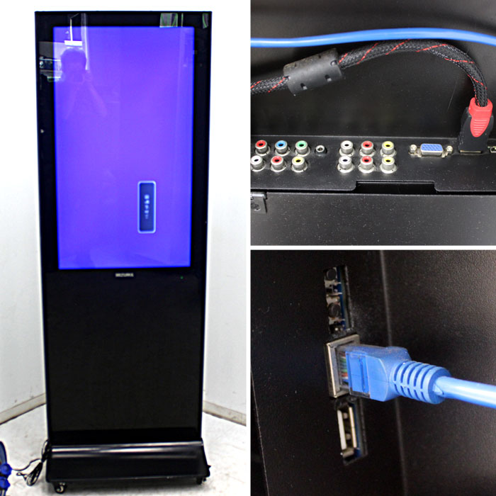 【中古】サイネージモニタ M-SM42V-M2 MIZUMA 電子看板 デジタルサイネージ  【動産王】福岡☆送料無料