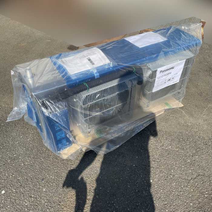 【中古】 プレハブ用ユニットセット CC-D7020FH OCU-KS600VFS パナソニック 2022年 ｺﾝﾄﾛｰﾗｰ無 未使用 【動産王】宮城☆送料無料