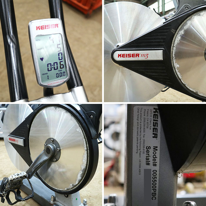 【中古】 インドアサイクル m3 カイザー KEISER 2010年 スピンバイク フィットネスマシン【動産王】千葉★引取限定