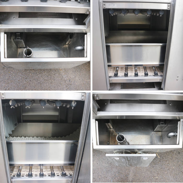 中古｜コンベア式コンテナ洗浄機 TDWN-38R-P タニコー 2008年 コンベヤ｜動産王｜千葉｜引取｜送料別