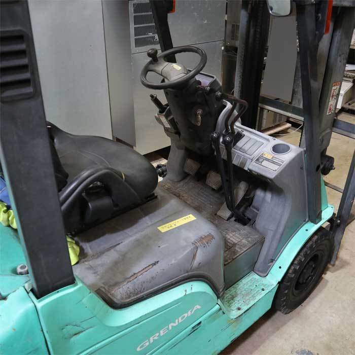 【中古】フォークリフトトラック FG10D ミツビシ 2004年 三菱 3m 現状渡し【動産王】千葉☆送料無料