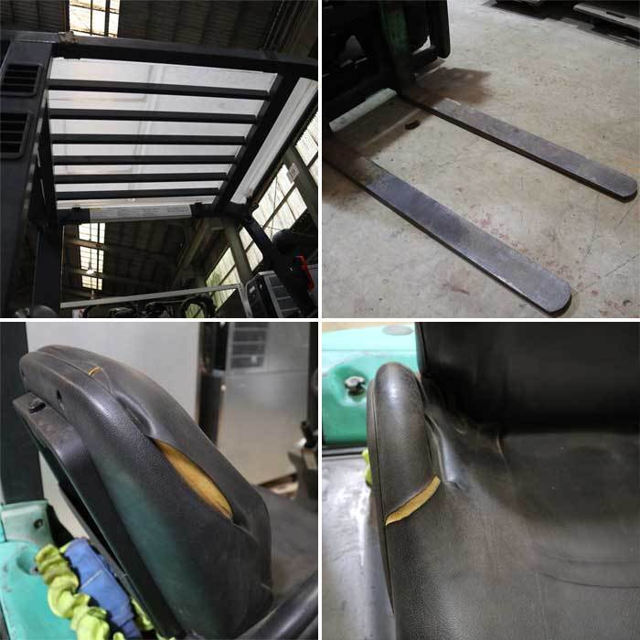 【中古】フォークリフトトラック FG10D ミツビシ 2004年 三菱 3m 現状渡し【動産王】千葉☆送料無料