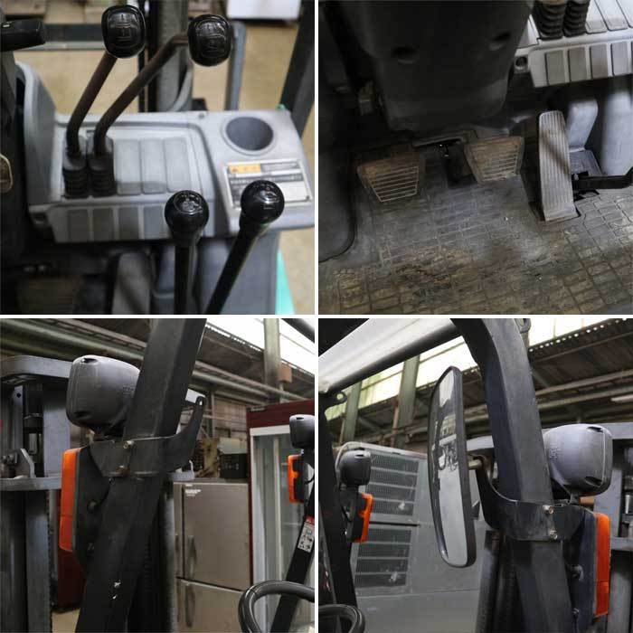 【中古】フォークリフトトラック FG10D ミツビシ 2004年 三菱 3m 現状渡し【動産王】千葉☆送料無料