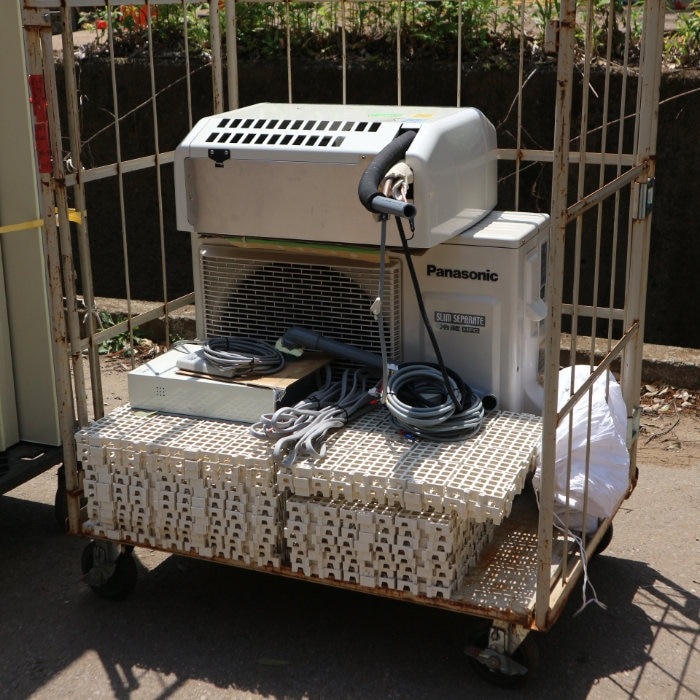 【中古】プレハブ冷蔵庫 DP415D-22 ダイワ 2021年 1.5坪プレハブ冷蔵庫 パナソニック冷却ユニット【動産王】千葉☆送料無料