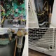 【中古】 業務用 天吊エアコン CU-P112X4/CS-P112V4 パナソニック 4馬力 厨房用 シングル 天吊形 R410A 【動産王】千葉☆送料無料