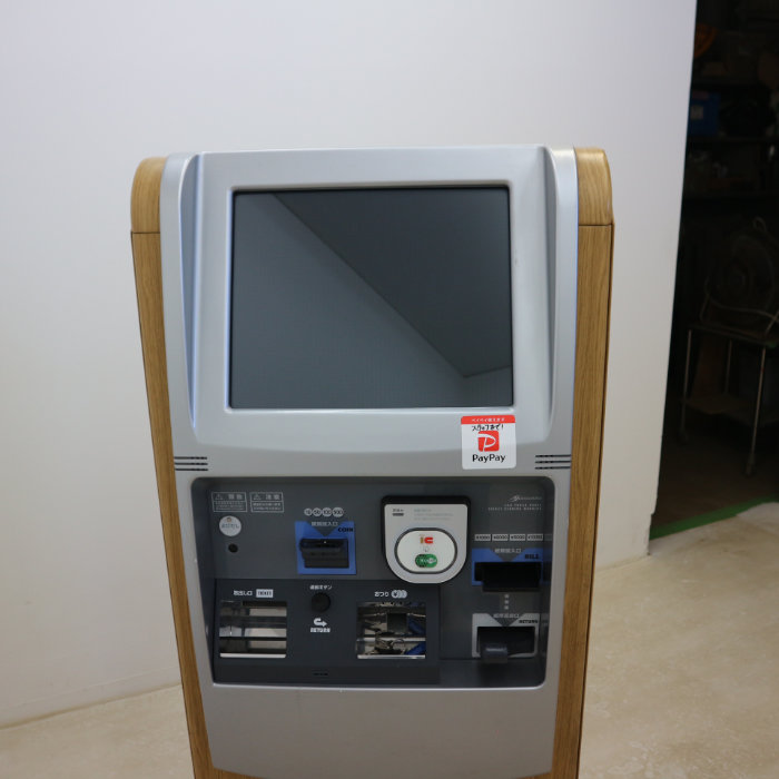 【中古】高額紙幣 券売機 TA-FX20KN2 芝浦自動販売機 2018年 タッチパネル式高額紙幣対応券売機【動産王】千葉☆送料無料