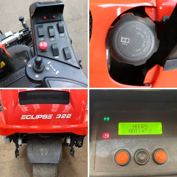 中古】 芝刈機 JACOBSEN ECLIPSE322 乗用草刈機 AR3 ジャコブセン