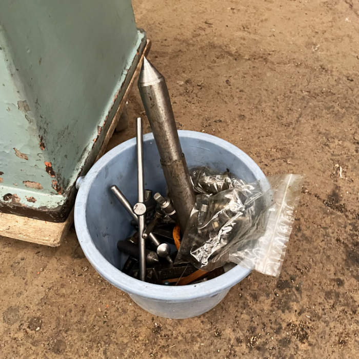 中古｜旋盤 安藤機械 工作機械 溝加工 切削加工｜動産王｜千葉｜引取｜送料別