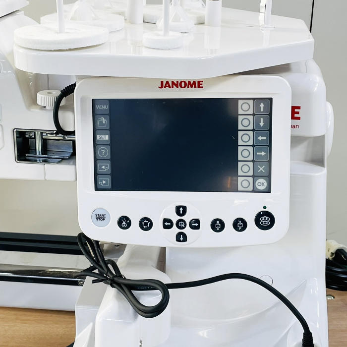 中古】 ネーム刺しゅう機 NS40 770型 ジャノメ 2018年 1頭4針 【動産王  