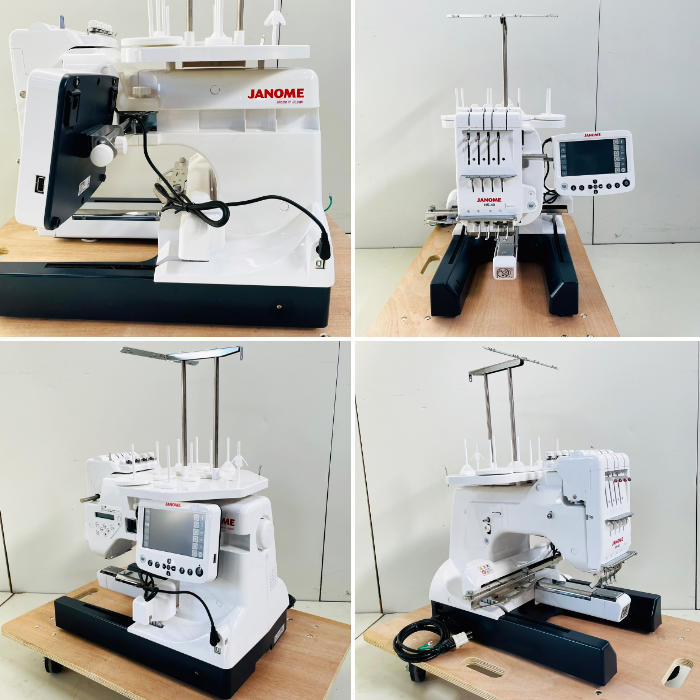 中古|ネーム刺しゅう機 NS40 770型 ジャノメ 2018年 1頭4針|動産王|北海道|引取|送料|