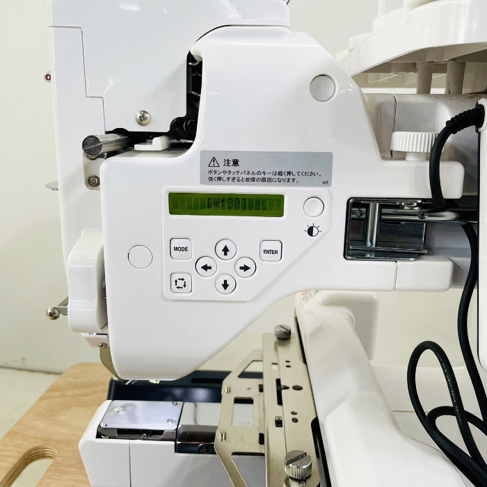 中古|ネーム刺しゅう機 NS40 770型 ジャノメ 2018年 1頭4針|動産王|北海道|引取|送料|