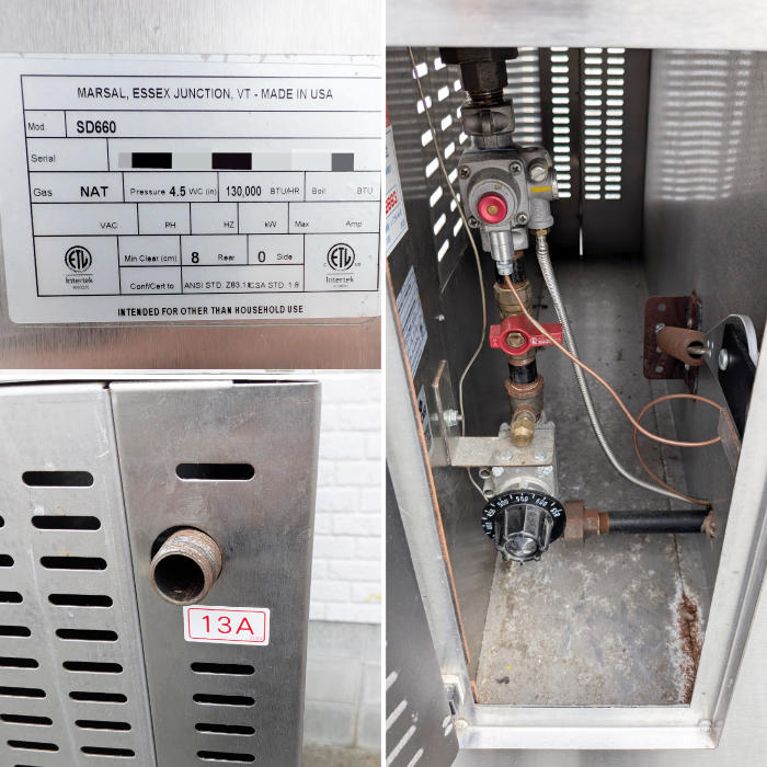 中古｜ピザオーブン SD660 MARSAL PIZZA OVENS 2022年 ｜動産王｜福岡｜送料無料