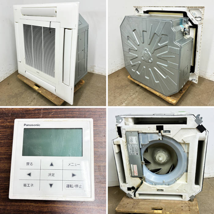 中古｜天カセ 4方向 業務用エアコン 5馬力 パナソニック 三相200V CS