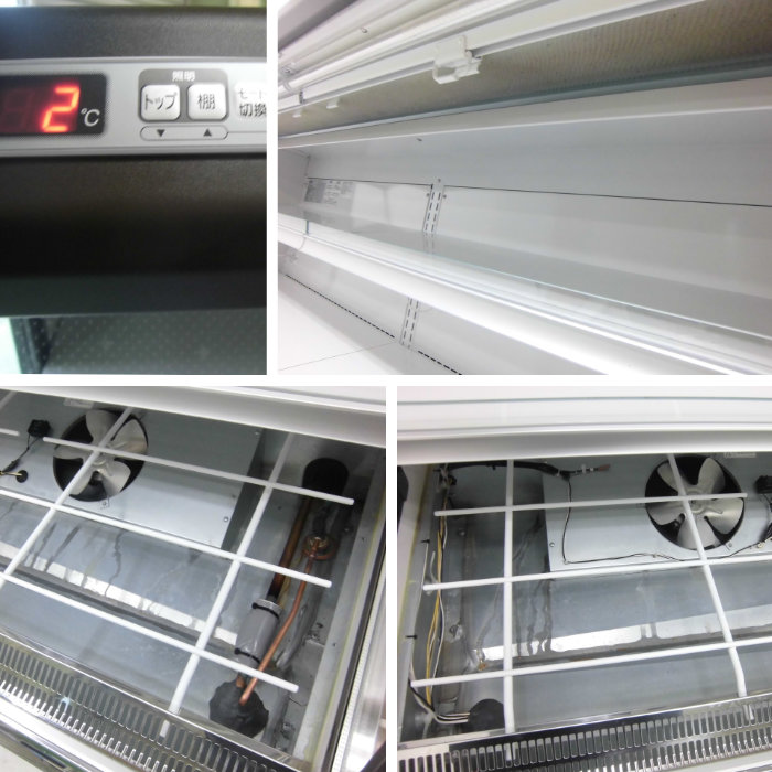 【中古】冷蔵ショーケース EE-HS655BCP-FG(B) 三菱 2019年 多段オープン【動産王】富山☆送料無料