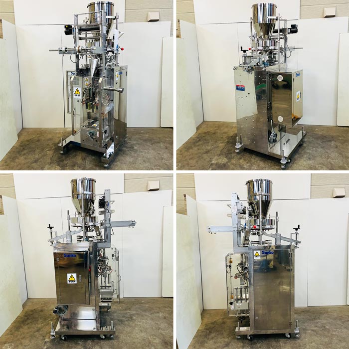 中古｜粉体充填包装機 MC303a 三光 2015年 集塵機付き 3方包装機 ｜動産王｜北海道｜引取限定