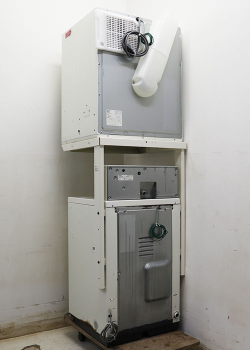 中古】コイン式全自動電気洗濯機 乾燥機 ASW-45CJ CD-S45C1