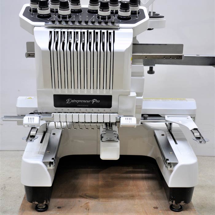 中古|業務用刺しゅうミシン PR1000e PRT1201 ブラザー 2014年 10針1頭 刺繍機 |動産王|大阪|送料無料