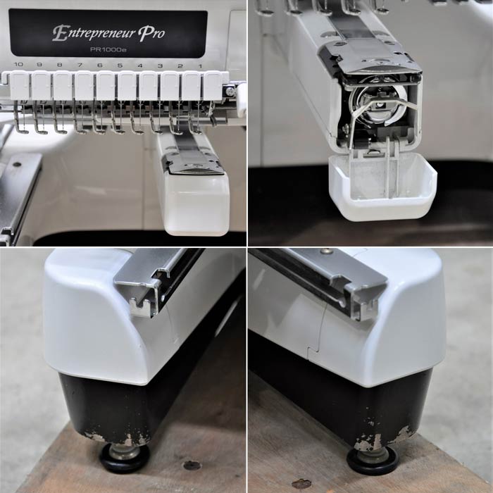 中古|業務用刺しゅうミシン PR1000e PRT1201 ブラザー 2014年 10針1頭 刺繍機 |動産王|大阪|送料無料