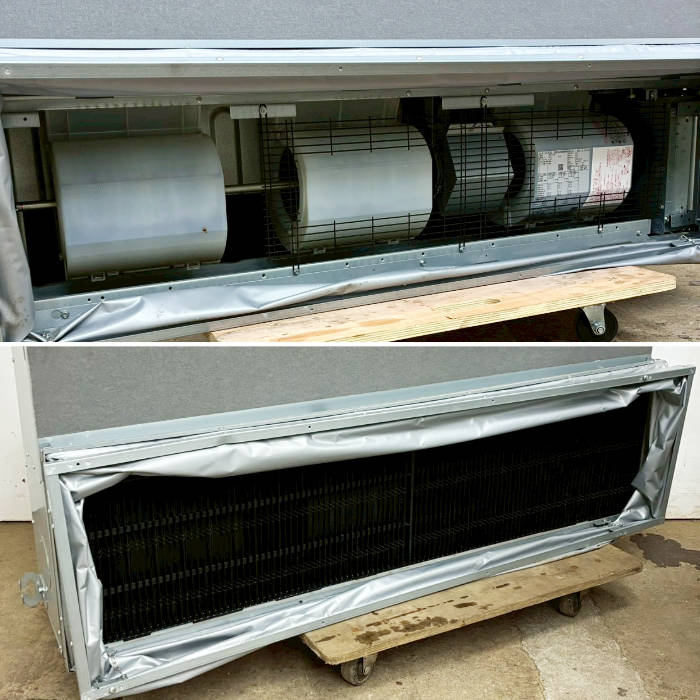 中古｜天カセエアコン 8馬力(4馬力×2) RZRP224BA FHBP112FB×2 業務用 空調 天井埋込カセット形 ビルトイン ｜動産王｜千葉｜送料無料