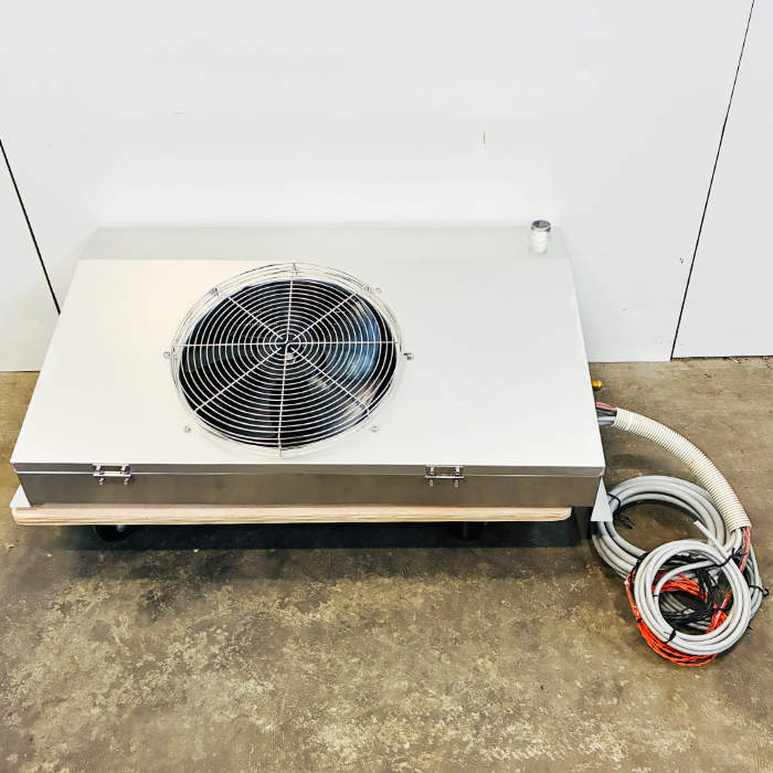 中古｜プレハブ冷蔵ユニット HUS-8RB-E HUS-8RA-UCI 2022年 冷却ユニット ｜動産王｜北海道｜引取｜送料別