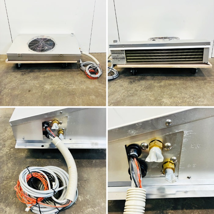 中古｜プレハブ冷蔵ユニット HUS-8RB-E HUS-8RA-UCI 2022年 冷却ユニット ｜動産王｜北海道｜引取｜送料別