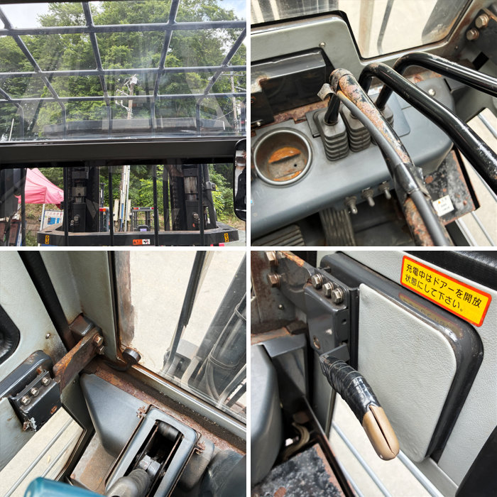 中古｜フォークリフト FB20PN-77B-550M ニチユ 高揚高5.5m 2t ハイマスト サイドシフト ｜動産王｜千葉｜送料無料