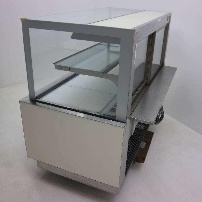 【中古】対面冷蔵ショーケース 保坂 2段 美品【動産王】千葉☆送料無料