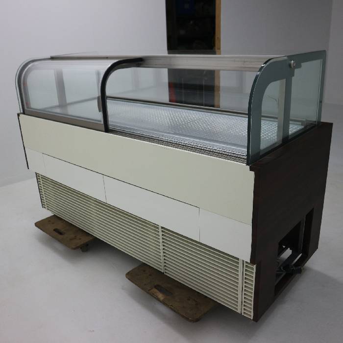 【中古】冷蔵ショーケース 業務用 保坂 2014年頃 対面 おしゃれ 店舗 幅1800【動産王】千葉☆送料無料